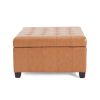 ISABELLA Storage Ottoman, PU