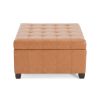 ISABELLA Storage Ottoman, PU