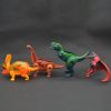 4pcs Dinosaur Deformed Egg Easter Egg; Tyrannosaurus Rex Pterosaur Triceratops Giraffe Set; Easter Holiday Gift