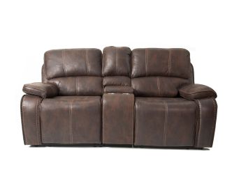 POWER LOVESEAT in Chocolate