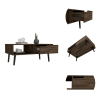 Kobe Coffee Table, One Open Shelf, One Drawer