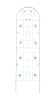 4 Pack Metal Garden Trellis 71" x 19.7" Rustproof Trellis for Climbing Plants Outdoor Flower Support Cream White