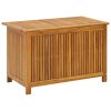 Patio Storage Box 35.4"x19.7"x22.8" Solid Wood Acacia