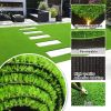 3 x 16FT 0.8 "artificial turf with drainage holes - perfect for pet friendly garden landscapes, indoor/outdoor use