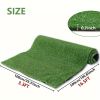 3 x 16FT 0.8 "artificial turf with drainage holes - perfect for pet friendly garden landscapes, indoor/outdoor use