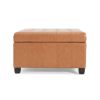 ISABELLA Storage Ottoman, PU