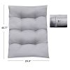 Indoor Modern Sling Accent Chair Cushion(Only Cushion), Gray