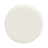 Homary 18.5" Floor Cushion Footrest Ottoman, Ivory White Boucle