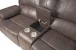 POWER LOVESEAT in Chocolate