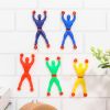 10pcs Random Wall Climbing Toy; Wall Tumblers Sticky Toys; Sticky Wall Climbers Rolling Men Creative Tricky Toys For Boys And Girls; Birthday Party Fa